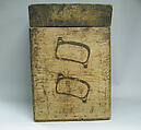 Lidded Storage Box, Wood, paint, Alaska or British Columbia